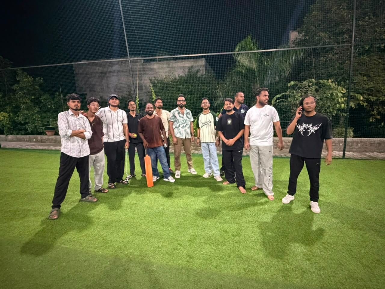 The full lineup — twelve founders, one turf